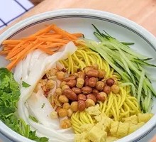 Cold Noodles and Rice Noodles Platter