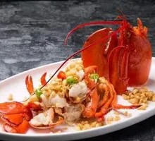 Steamed Small Lobster with Garlic and Vermicelli