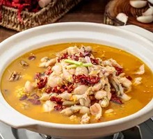 Golden Soup Frog Legs