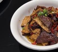 Triangular Tofu Skin Stir-fry