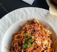 Italian Tomato Beef Sauce Pasta