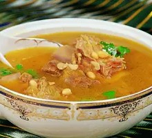 Soybean and Pork Rib Soup