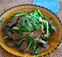 Cucumber and Pork Liver Stir-fry