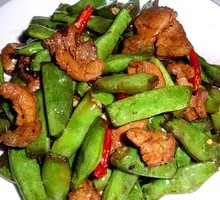 Stir-Fried String Beans with Pork