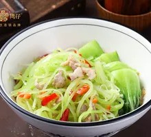 Bamboo Shoots with Pork Rice Bowl