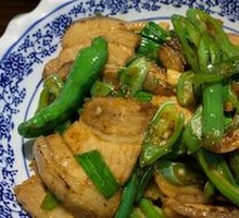 Green Pepper Spicy Pork