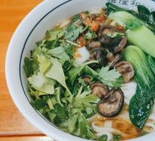 Bamboo Shoots and Chinese Broccoli Noodles