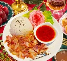 Spicy Head-Up Meat Rice