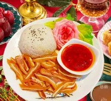 Spicy Pig Ear Tip Rice