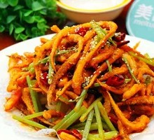 Spicy Squid Tentacles