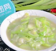 Loofah with Minced Pork