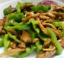 Green Pepper Shredded Pork