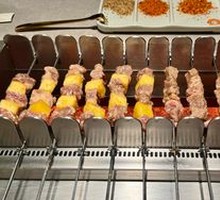 Golden Pineapple Glutinous Rice Skewers