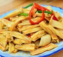 Bamboo Shoot and Tofu Stir-fry