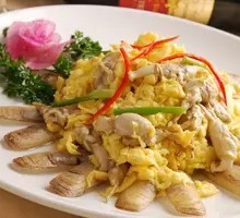 Egg and Meat Stir-Fry