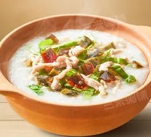Century Egg and Pork Porridge