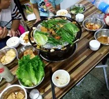 Iron Plate Grilled Meat