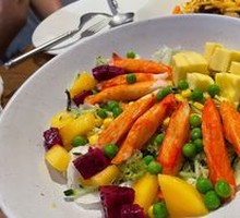 Grilled Crab Meat Tamagoyaki Salad