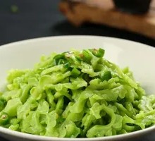 Green Pepper and Bitter Melon Stir-fry