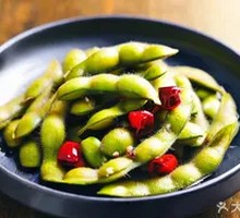 Chilled Garlic Soybeans