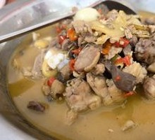 Stewed Chicken with Spicy Sauce (Large Portion)