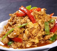 Soy Sauce Stir-Fried Eggs