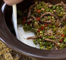 Spicy Sour Chicken Offal Pot