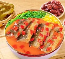 Spicy Chopped Pepper Fish Cubes