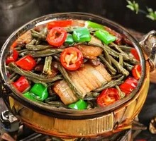 Dried Green Beans with Pork Belly