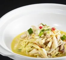 Bamboo Shoot and Asparagus in Clay Pot