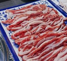 Freshly Sliced Lamb Neck Meat