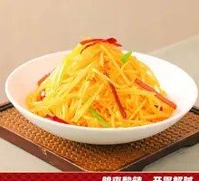 Sour and Spicy Potato Shreds