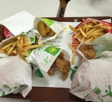 Wally's Chicken Leg Burger