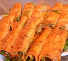 Golden Needle Mushroom Roll