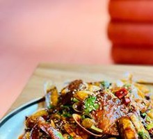 Spicy Stir-Fried Seafood