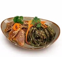 Duck Gizzard with Kelp Strips