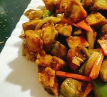 Braised Pork and Eggplant