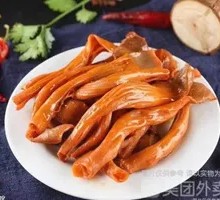 Duck Intestine and Duck Tripe Platter
