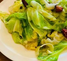 Stir-fried Napa Cabbage