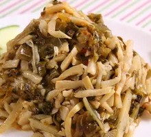 Preserved Vegetable Bamboo Shoots with Peanuts