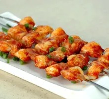 Grilled Chicken Cartilage Skewers