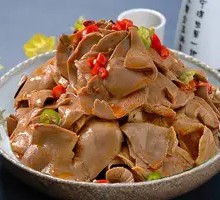 Three Pepper Pork Kidney Slices
