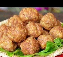 Fried Pork Meatballs