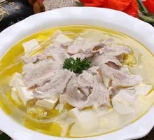 Braised Chinese Cabbage with Tofu and Pork Belly