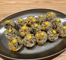 Corn Salad Rice Ball