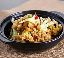Spicy Stir-Fried Organic Cauliflower