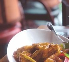 Crispy Fried Green Eggplant