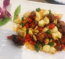 Spicy Roasted Garlic Pork Belly