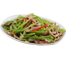 Stir-Fried Pork and Green Pepper Strips