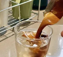 Plum Ice Americano
